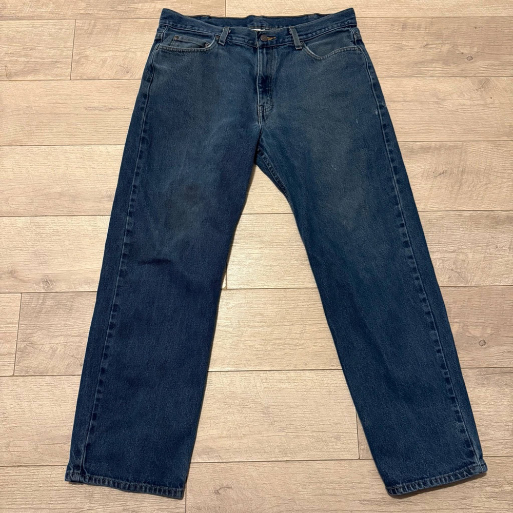Men's Unbranded Jeans Size 36x30 Blue Denim Pants
